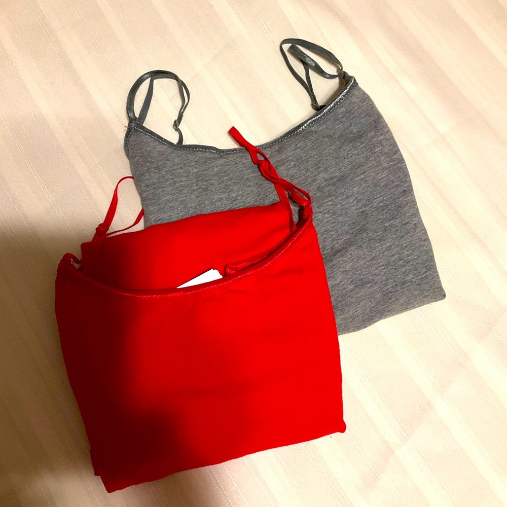 Two Bozzolo  cami Tunic Tank Tops size  medium